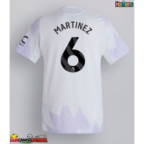Camisa de Futebol Manchester United Lisandro Martinez #6 Equipamento Secundário 2025-26 Manga Curta